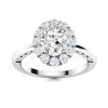 Image 1 : Natural 1.19 CTW Diamond Solitaire Ring 18K White Gold
