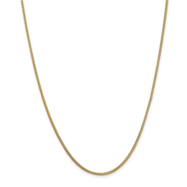 14k Yellow Gold 1.3 mm Franco Chain - 22 in.