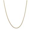 Image 1 : 14k Yellow Gold 1.3 mm Franco Chain - 22 in.