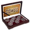 Image 1 : Roman Bronze 8-Coin Collection Rise and Fall of the Gallic Empire