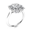 Image 2 : Natural 3.17 CTW Diamond Solitaire Ring 18K White Gold