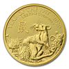 Image 1 : 2020 Great Britain 1 oz Gold Year of the Rat BU