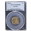 Image 1 : 1909-S Lincoln Cent MS-65 PCGS (Red)