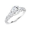 Image 2 : Natural 1.74 CTW Diamond Solitaire Ring 18K White Gold