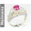 Image 1 : Estate 4.50 ct Tanzanite, Ruby, Sapphire & Diamond Ring