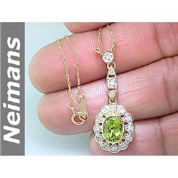 .50 ct Amethyst Pendant 14k Gold USGL CERTIFIED