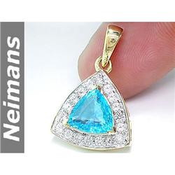 Gem Certified 19.25 ct Aquamarine & VS Diamond Bracelet