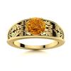 Image 1 : Natural 1.05 CTW Citrine Solitaire Ring 14K Yellow Gold