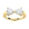 Image 1 : Natural 1.51 CTW Diamond Solitaire Ring 14K Yellow Gold
