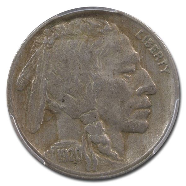 1920-S Buffalo Nickel XF-45 PCGS