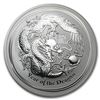 Image 1 : 2012 Australia 10 oz Silver Year of the Dragon BU