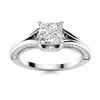 Image 1 : Natural 1.88 CTW Diamond Solitaire Ring 18K White Gold