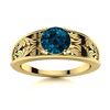 Image 1 : Natural 1.21 CTW Topaz Solitaire Ring 14K Yellow Gold