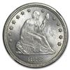 Image 2 : 1878-CC Liberty Seated Quarter MS-64 NGC