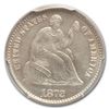 Image 2 : 1872 Liberty Seated Half Dime MS-65 PCGS