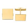 Image 1 : 14K Square Solid Cuff Links