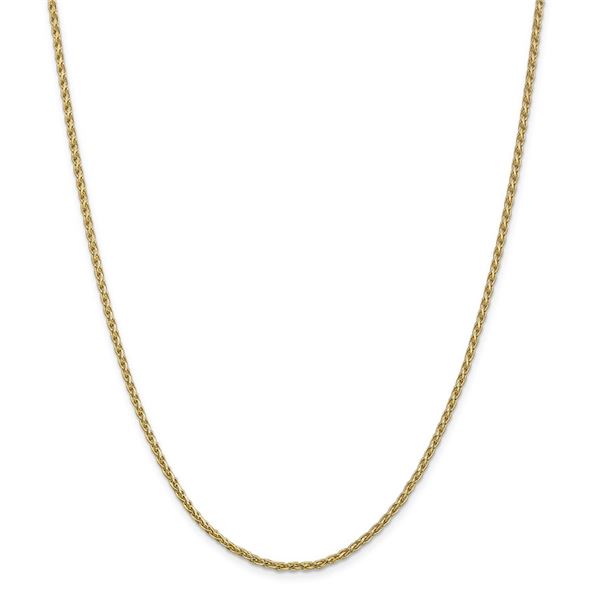 14k Yellow Gold 2.25 mm Parisian Wheat Chain - 30 in.