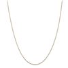 Image 1 : 14k Yellow Gold .8 mm Diamond Cut Cable Chain - 22 in.