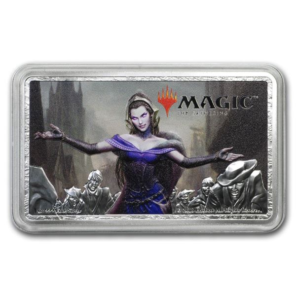 2019 Niue 1 oz Silver $2 Magic: The Gathering: Liliana