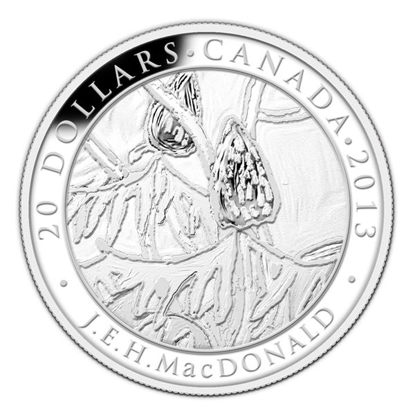 2013 Canada 1 oz Silver $20 Group of Seven (J.E.H. MacDonald)