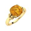 Image 2 : Natural 1.11 CTW Citrine Solitaire Ring 14K Yellow Gold