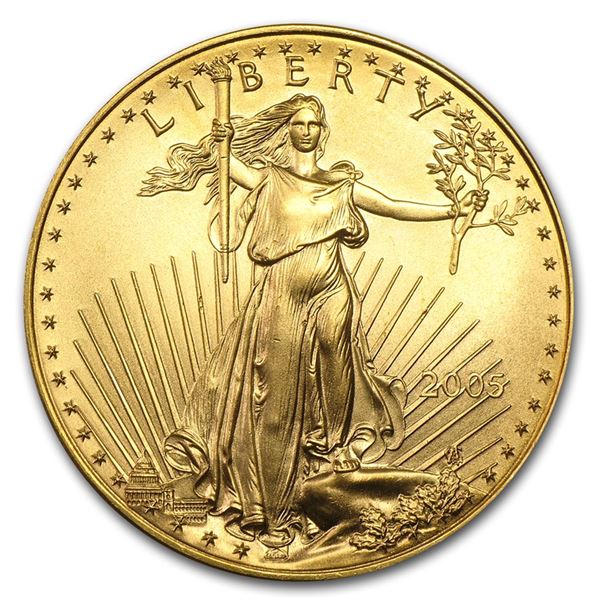 2005 1 oz Gold American Eagle BU