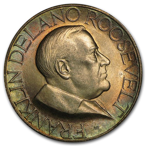 Atlantic Charter - Franklin D. Roosevelt Silver Medal