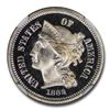 Image 2 : 1869 Three Cent Nickel PF-65 UCAM NGC