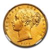 Image 1 : 1871 Great Britain Gold Sovereign Victoria Shield MS-65 NGC D30