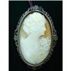 Image 1 : SUPERB  LARGE CAMEO-BROOCH/PENDANT SIGNED #1667810