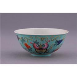 A Famille-verte Porcelain Bowl Guangxu Period #1668037