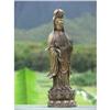 Image 1 : 13" Standing Bronze Kwan Yin #1681465
