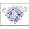 Image 1 : Shimmering 18K White Gold Amethyst and Diamond #1681642