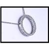 Image 1 : Stunning 18K White Gold Diamond Necklace #1681713