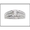 Image 1 : 18K RING MOUNTING WITH 76 BAGUETTES(was $1200) #1682070