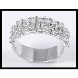 18k White Gold Diamond Ring #1682074