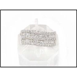 BRILLIANT BAGUETTE DIAMOND RING 1.05 CARATS(was#1682086