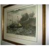Image 1 : Antique Engraving British Steam Frigate Ship #1682232