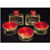 Image 1 : Antique Glass and  Enamel Vanity Set #1682415