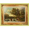 Image 1 : Art Painting Framed Huyffels Landscape Trees #1696328