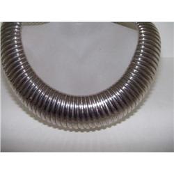 Estate Italian Sterling Silver Necklace Collar #1696487