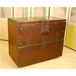 Rustic Korean Chest of Fine Pine from Kyonggi #1696540
