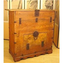 Rare Collectible Korean Scholar's Book Chest #1696551