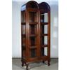 Image 1 : LOVELY ART DECO RETRO BOOKCASE CURIO CHINA #1696609