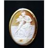 Image 1 : FABULOUS LARGE CAMEO-CHERUB KISSING GIRL #1710756