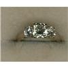 Image 1 : Thrilling Triple Diamond and 14K  Ring  #1710780
