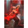 Image 1 : Bob Helata, Oil Painting, Dancing Woman #1710841