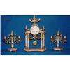 Image 1 : Exclusive and Gorgeous  Bronze Clock Set !! #1711058