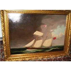 1851 British Cup Ship Portrait Gipsy Queen #1711203