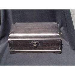 Antique zitan wood box containing #1711205